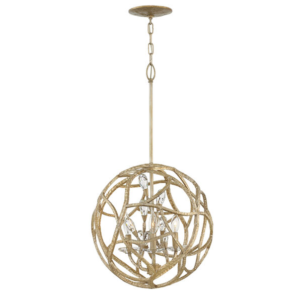 Eve Champagne Gold Pendant, image 2