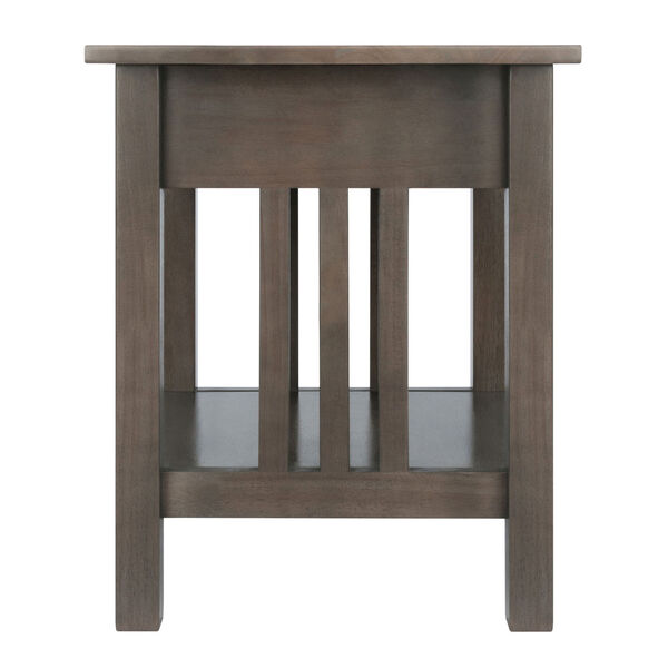 Stafford Oyster Gray End Table, image 4