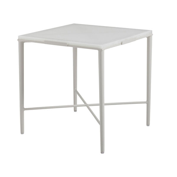 Seabrook White End Table, image 1