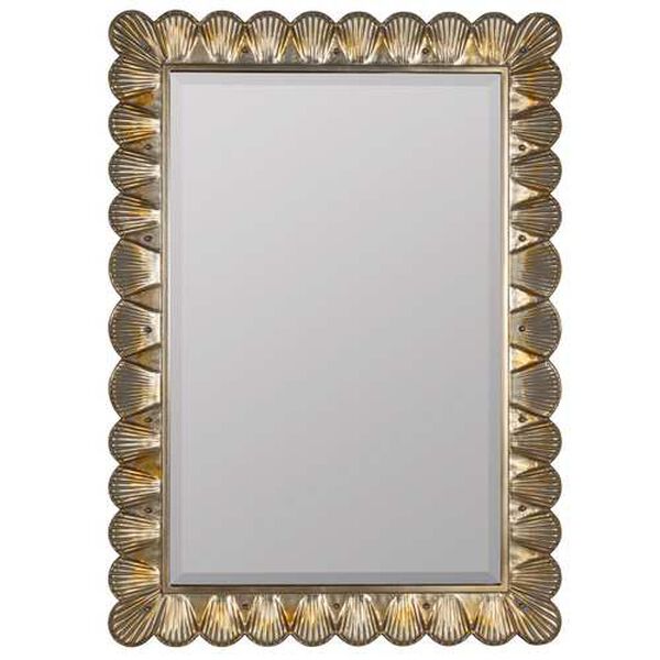Florencia Pearlized Golden Wall Mirror, image 2