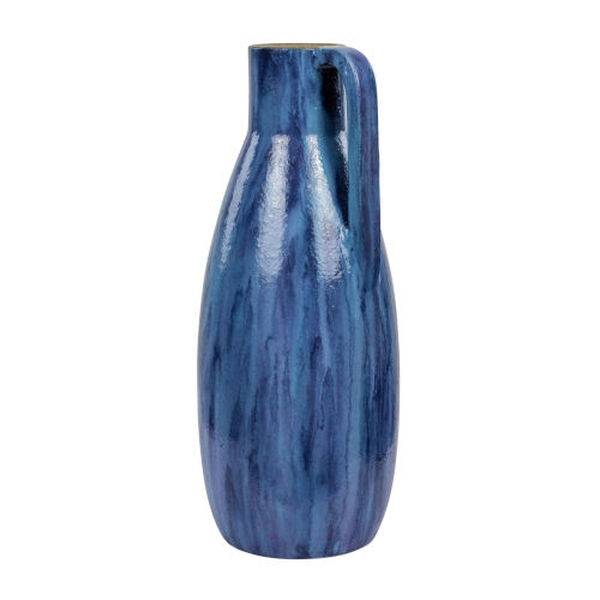 Avesta Blue Lustro Ceramic Vase, image 5