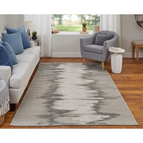Micah Gray Taupe Ivory Area Rug, image 2