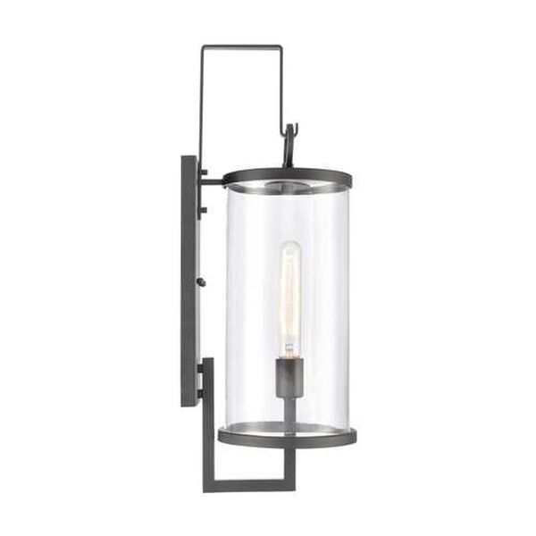 Hopkins Charcoal Black 24-Inch One-Light Outdoor Wall Sconce, image 4