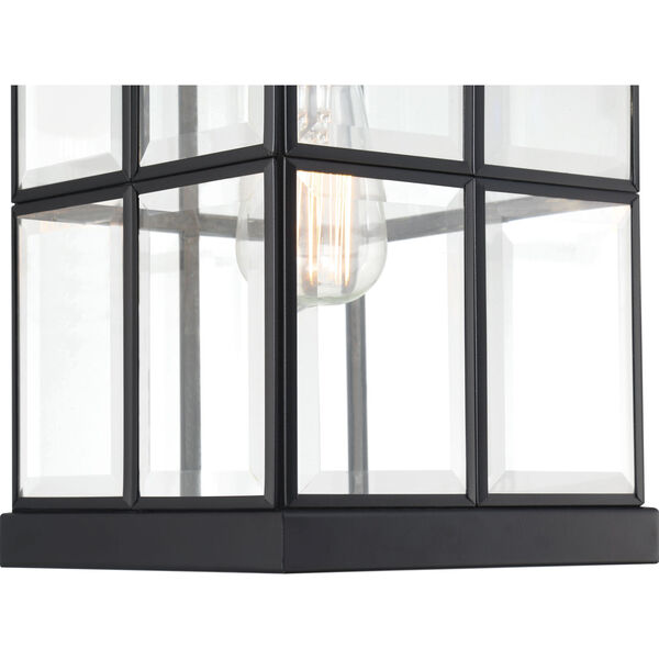 Mulligan Matte Black Seven-Inch One-Light Outdoor Wall Sconce, image 6