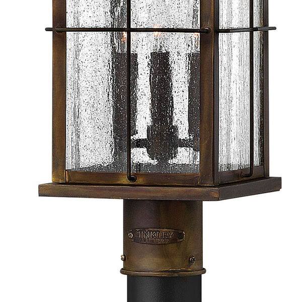 Bingham Sienna 8-Inch Three-Light Outdoor LED Post Top and Pier Mount, image 2