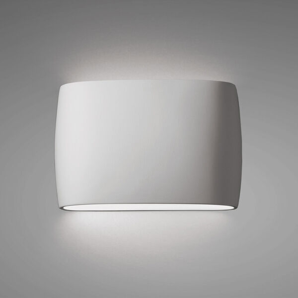 Ambiance Two-Light LED ADA Outdoor Ceramic Wide Oval Wall Sconce, image 2