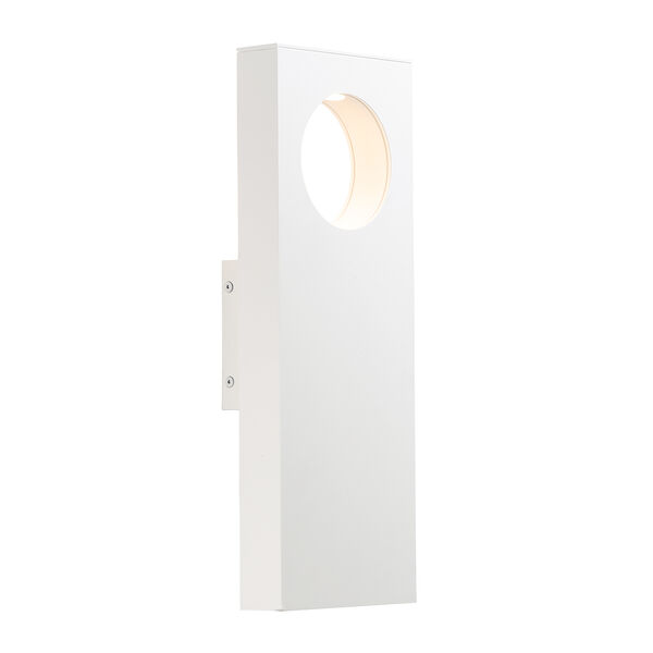 Alumilux Sconce White Five-Inch Two-Light LED Outdoor Wall Mount ADA, image 1