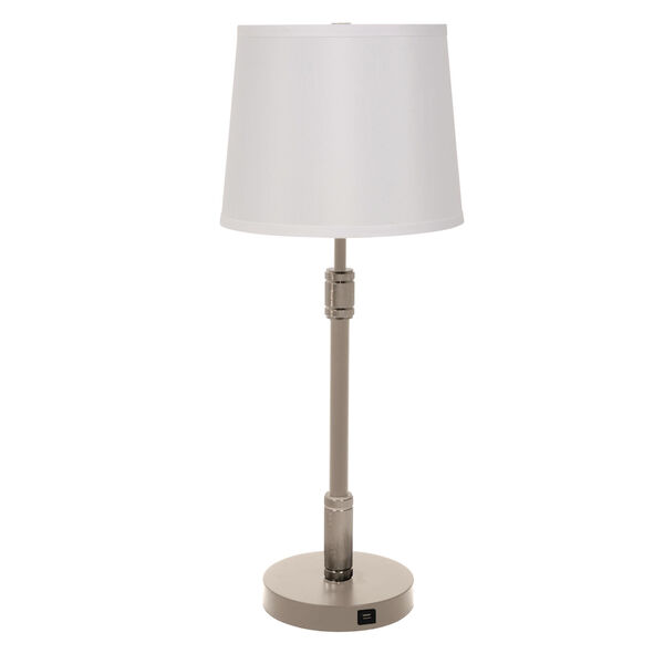 Killington Satin Nickel One-Light Table Lamp, image 1