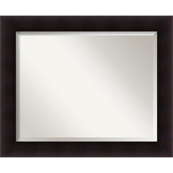Espresso 33 x 27-Inch Large Vanity Mirror, image 1