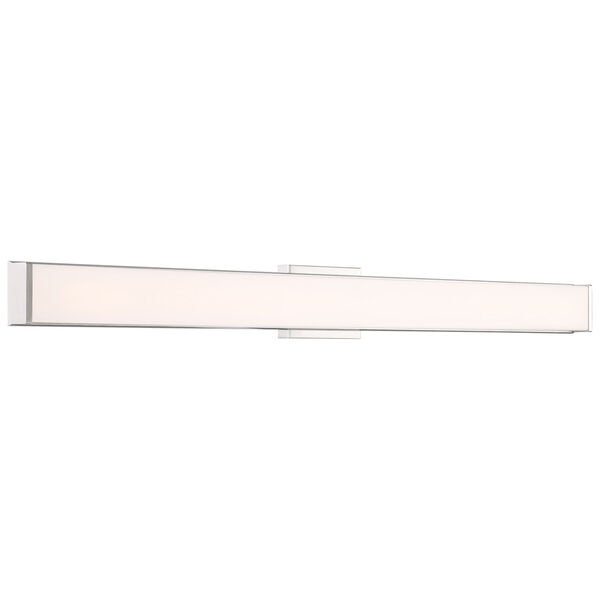 Citi Brushed Steel 48-Inch LED Wall Sconce, image 1