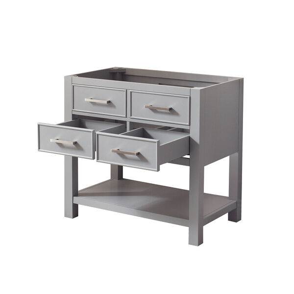 Brooks Chilled Gray 36-Inch Vanity Only, image 2