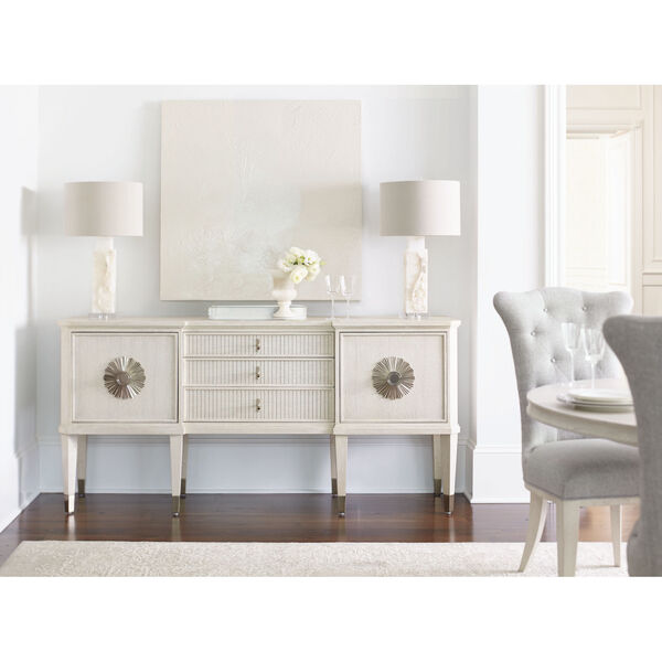 Allure Manor White 74-Inch Sideboard, image 3