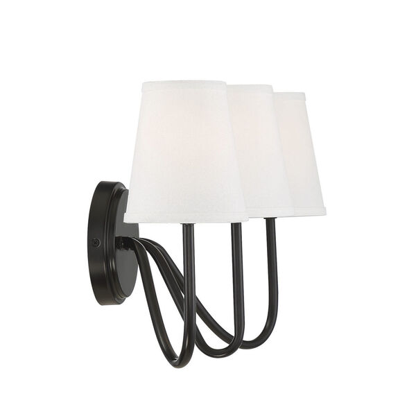 Lyndale Oil Rubbed Bronze Three-Light Wall Sconce, image 4