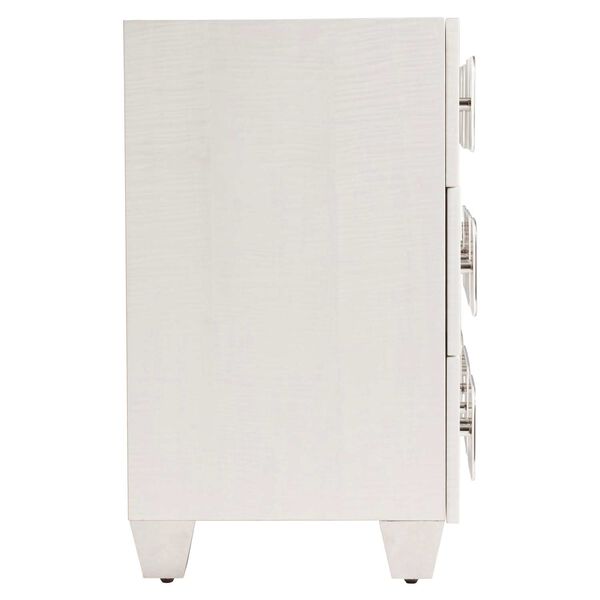 Padma White and Stainless Steel Dresser, image 4