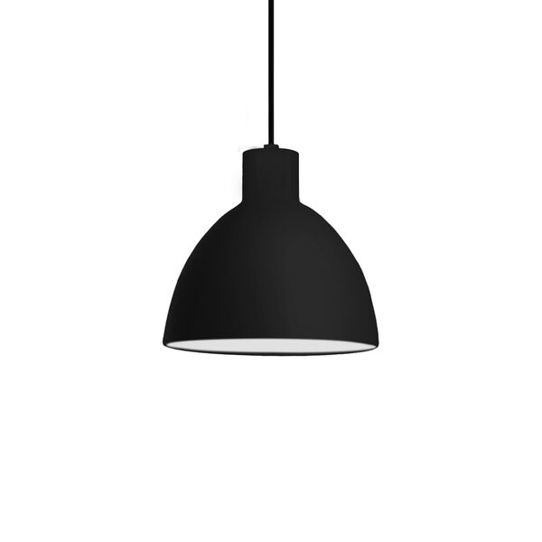 Chroma Black Six-Inch LED Mini Pendant, image 1