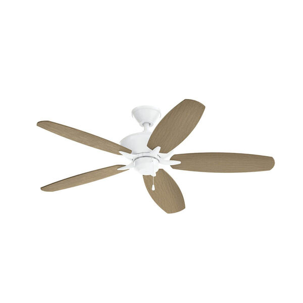 Renew ES Matte White 52-Inch Ceiling Fan, image 4