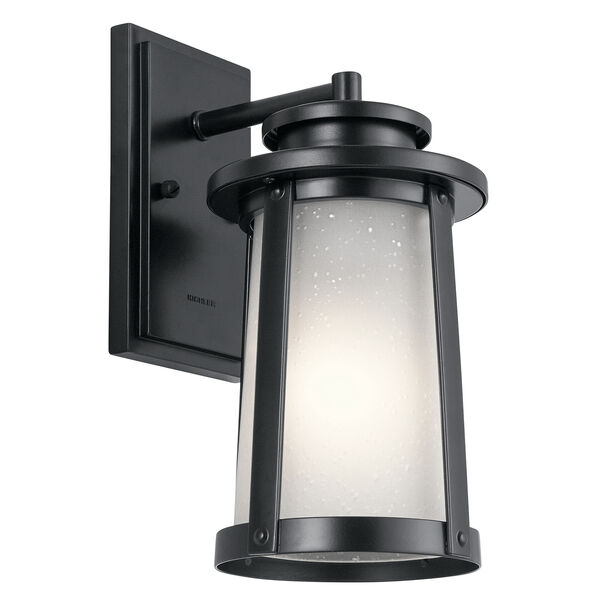 Harbor Bay Black 6-Inch One-Light Small Outdoor Wall Light, image 1
