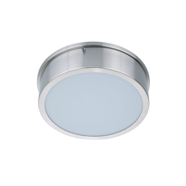 Fenn Brushed Polished Nickel 11-Inch LED Flushmount, image 2