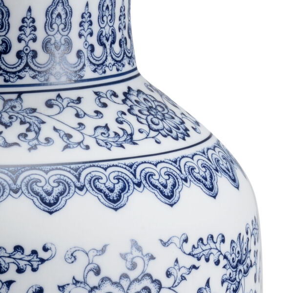 Kofun Blue and White  Vase, image 2
