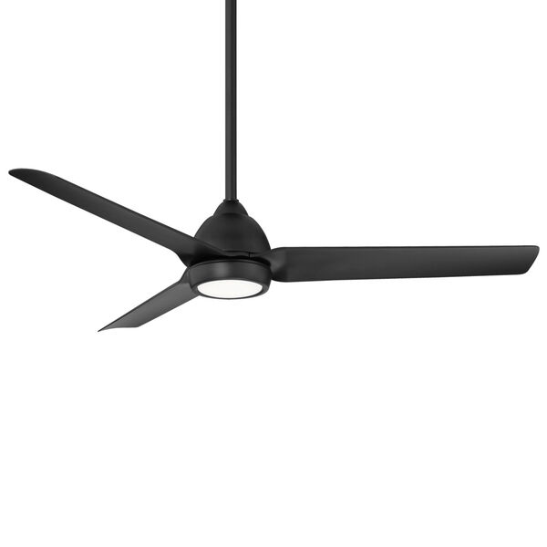 Mocha Matte Black 54-Inch LED Ceiling Fan, image 1