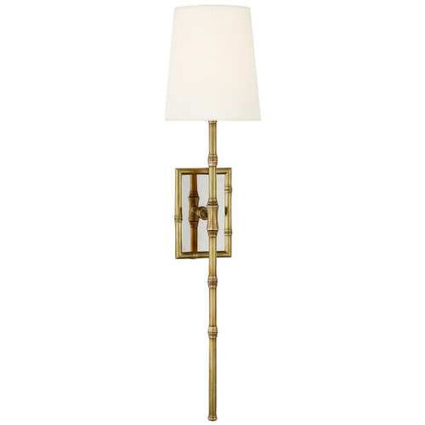 Grenol Antique Brass One-Light Single Bamboo Tail Wall Sconce by Studio VC, image 1