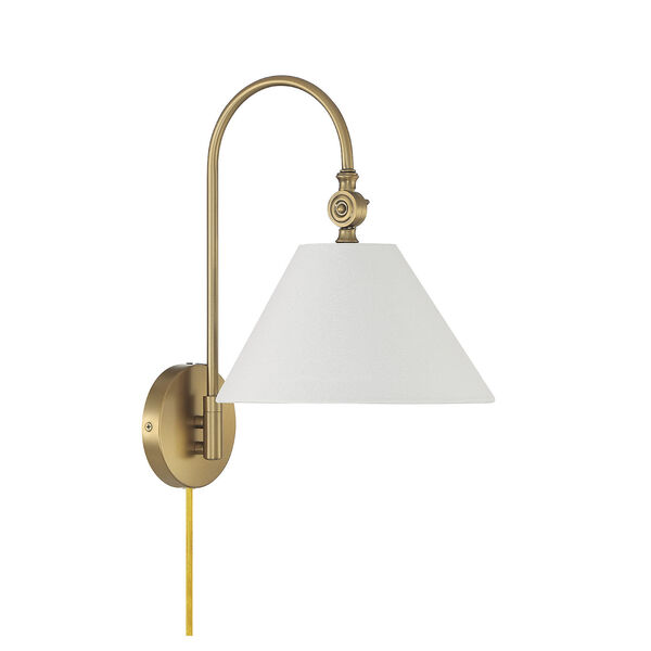 Lowry Natural Brass 16-Inch One-Light Wall Sconce, image 2