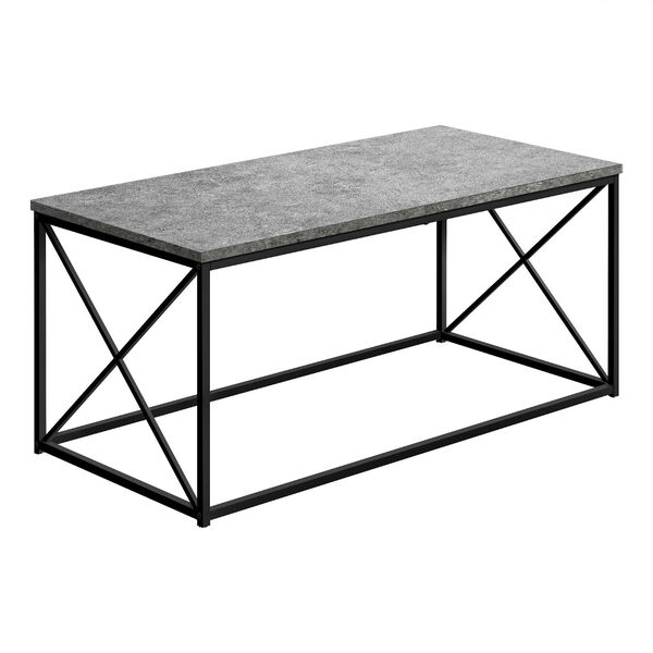 Dark Grey and Black Coffee Table, image 1