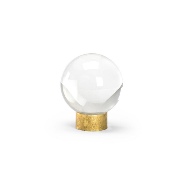 Clear Crystal Ball On Stand, image 1