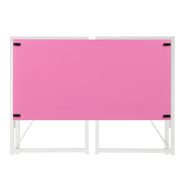 Xtra Pink White Office Desk, image 6