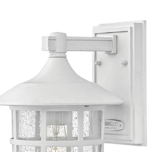 Freeport Classic White One-Light Outdoor 12-Inch 100W Medium Wall Mount, image 2