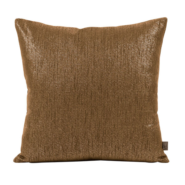 Glam Chocolate 20 x 20-Inch Pillow with Down Insert, image 1