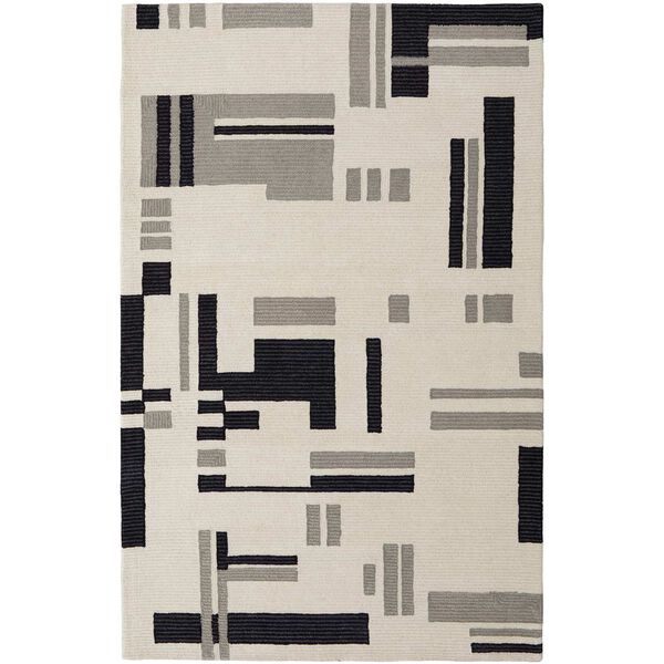 Maguire Ivory Taupe Area Rug, image 1