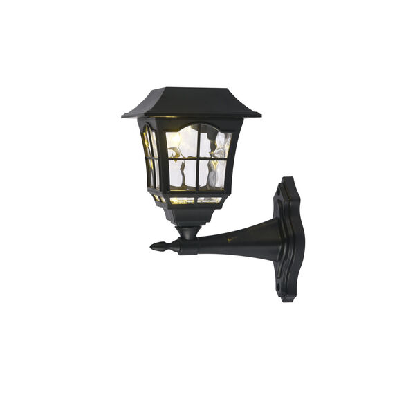 Oberon Black 4-Inch LED Outdoor Wall Sconce, Pack of Four, image 6