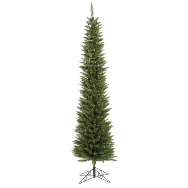 Durham Pole Pine 6.5-Foot Christmas Tree w/200 Multi-color Wide Angle LED Lights and 390 Tips, image 1