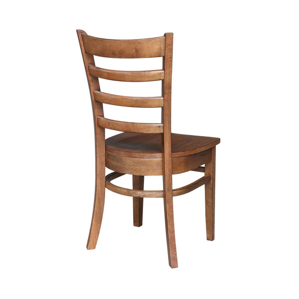 Emily Distressed Oak Side Chair, Set of 2, image 4