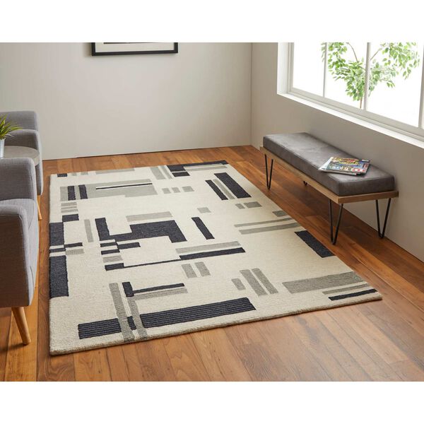 Maguire Ivory Taupe Area Rug, image 2