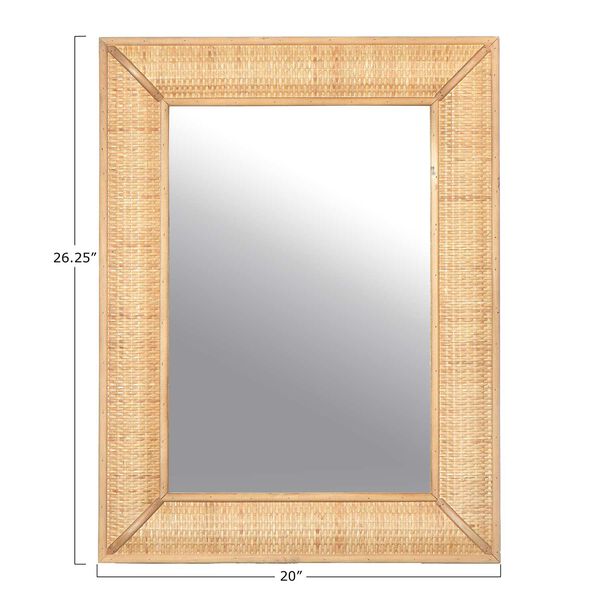 Natural Rectangle 20 x 26-Inch Wall Mirror, image 5