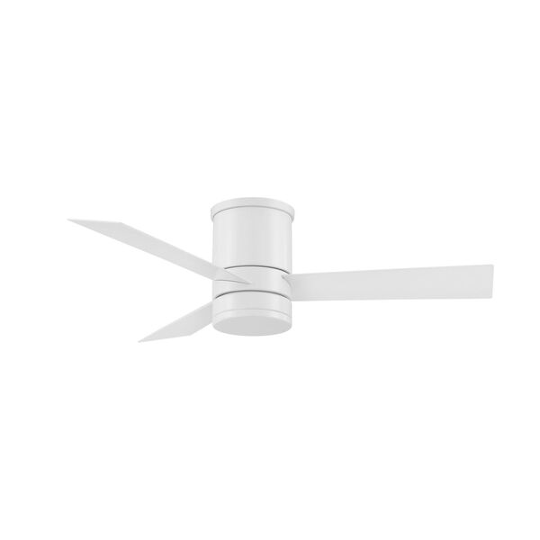 Axis Matte White 44-Inch ADA LED Flush Mount Ceiling Fan, 2700K, image 4