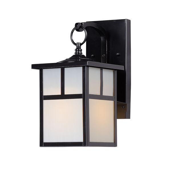 Coldwater Black Six-Inch One-Light Outdoor Wall Mount, image 1