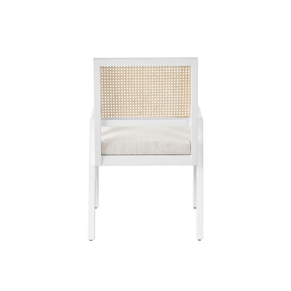 Sonora Natural and White Arm Chair, Set of 2, image 3
