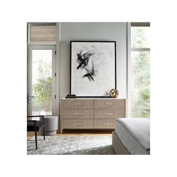 Soren Gray and White Dresser, image 3