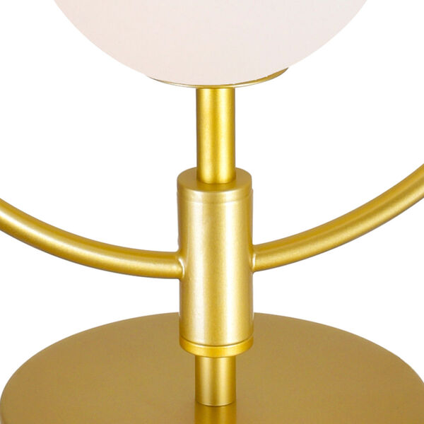 Celeste Medallion Gold LED Table Lamp, image 5