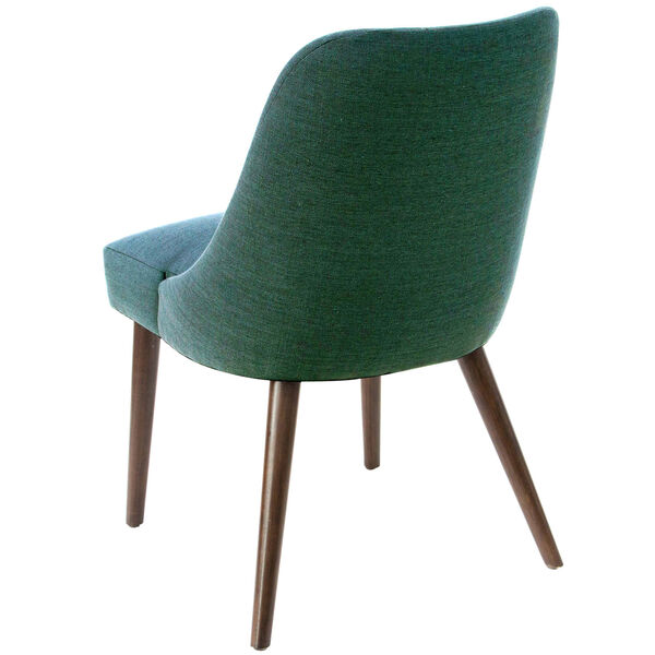 Linen Conifer Green 33-Inch Dining Chair, image 4