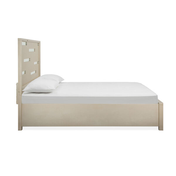 Chantelle Champagne Complete Panel Storage Bed, image 6