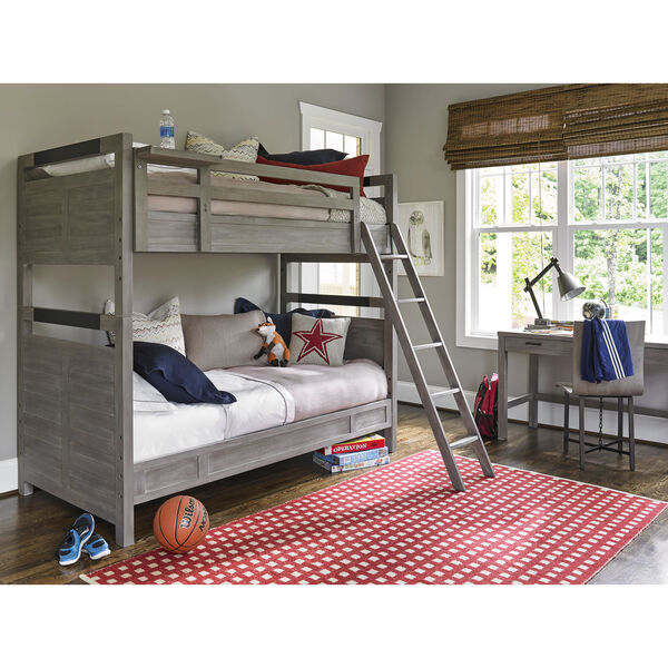 Scrimmage Greystone Twin Bunk Bed Complete, image 1