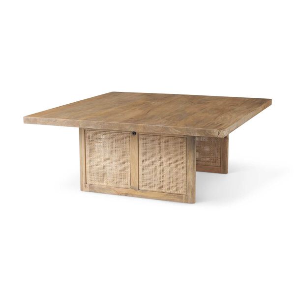 Grier Light Brown Coffee Table, image 1
