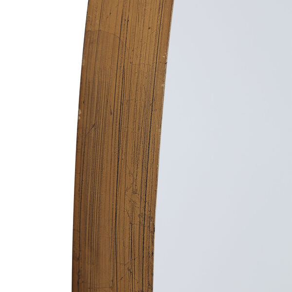 Linden Gold Oval Wall Mirror, image 4