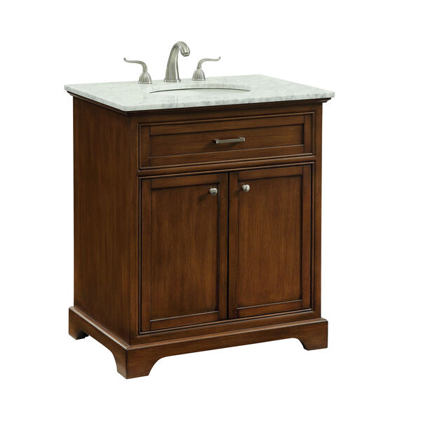 Americana Teak 30-Inch Vanity Sink Set, image 3