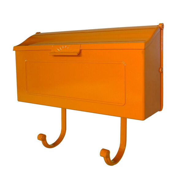 Nash Orange Horizontal Mailbox, image 2