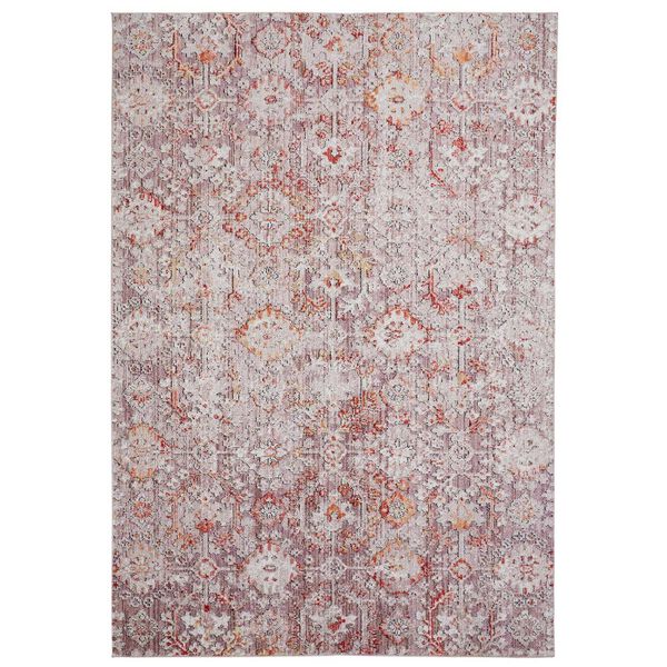 Armant Pink Ivory Gray Area Rug, image 1